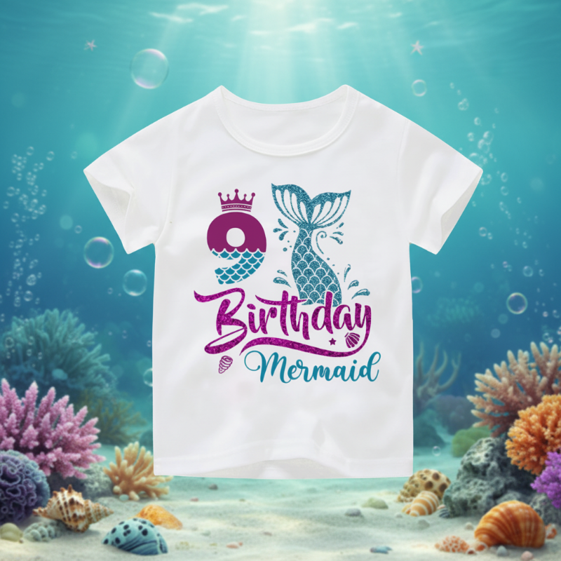 Birthday Graphic Tee – Niedlich & Luftig – Kinder-T-Shirt zum Geburtstag