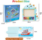 Bead Puzzle™ – LLabyrinth Spaß Sortieren - Magnetische Holzkugeln Puzzle