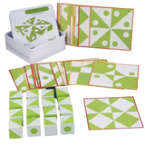 BrainBlocks™ – Schlank & kreativ – Geometrisches Denkspiel aus Holz