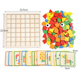 Woods™ - Pädagogische Unterhaltung - Holzmuster-Puzzle