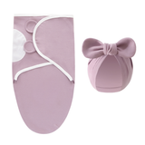 DreamNest – Ruhe & Komfort – Luxuriöses Wickeltuch mit Mütze