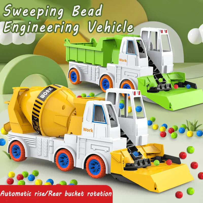 Power Mixer Truck™ – Dreh- und Bauspaß - Spielzeug-Baufahrzeug