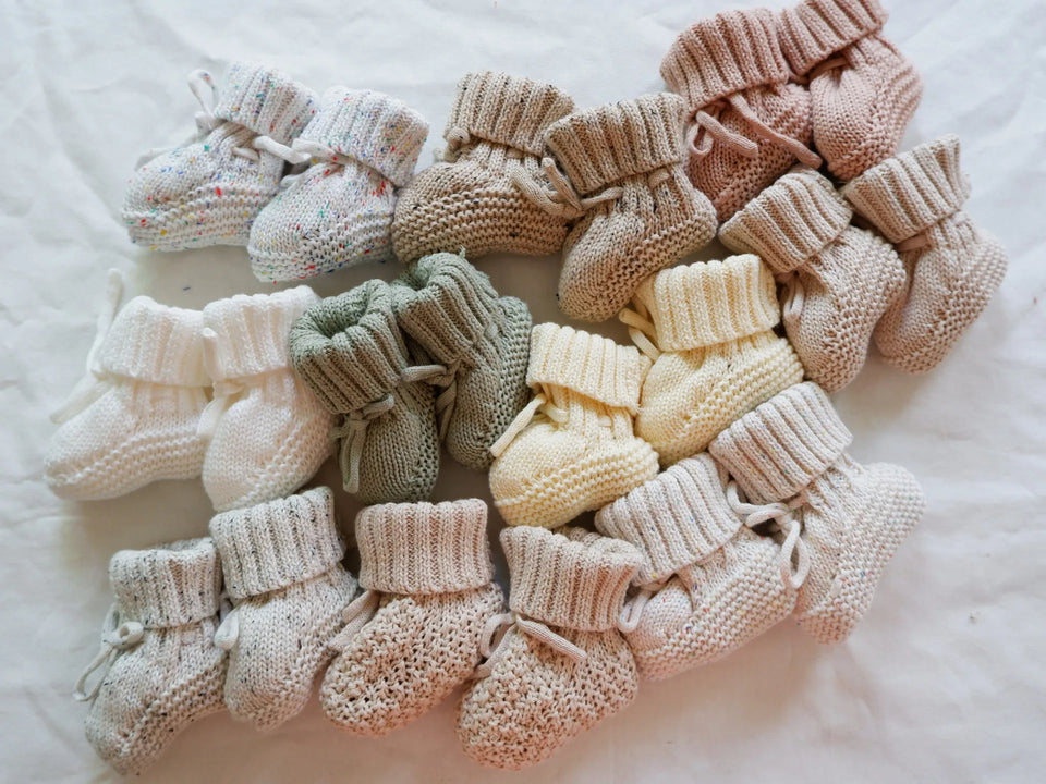 Mini Fashion™ - Warm & Stylisch - Gestrickte Babyschuhe