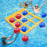 Pool Tic Tac Toe – Bunt & lustig - Pool Vier in einer Reihe Spielset