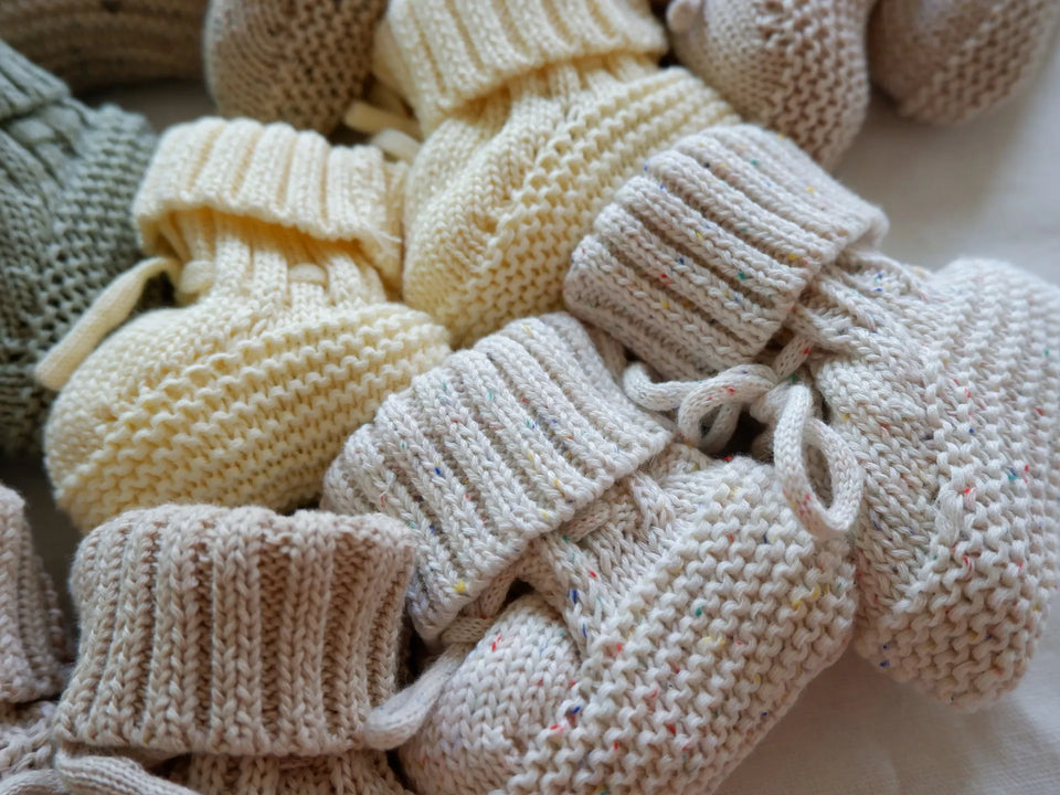 Mini Fashion™ - Warm & Stylisch - Gestrickte Babyschuhe