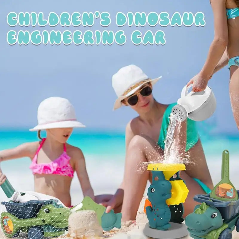 Beach Dino Set™ – Baue deine Burg - Dinotruck Strand