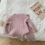 Mini Fashion™ - Stylish & Trendy für Kinder - Strickpullover & Hose