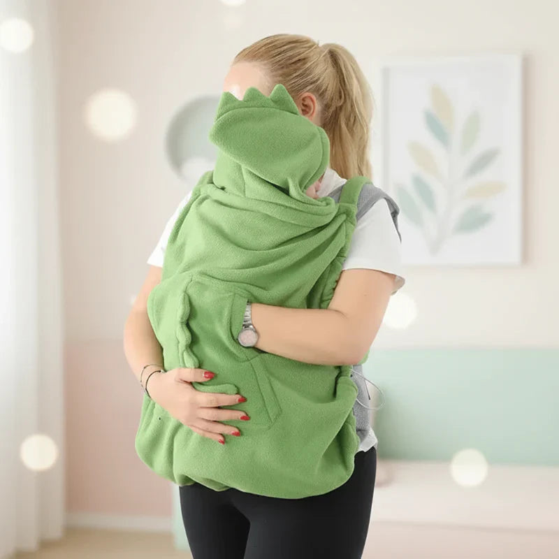 Dinosaur Baby Carrier Cover – Warm & Komfort – Dino-Babydecke
