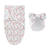 DreamNest – Ruhe & Komfort – Luxuriöses Wickeltuch mit Mütze