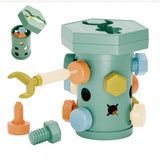 Magnet Toys™ - Kreativität und motorische Fähigkeiten - Montessori Schiebe- und Schraubenspaß