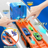 Mega Transporter - 9-in-1-Rennspaß - Transformierbarer Spielzeug-LKW