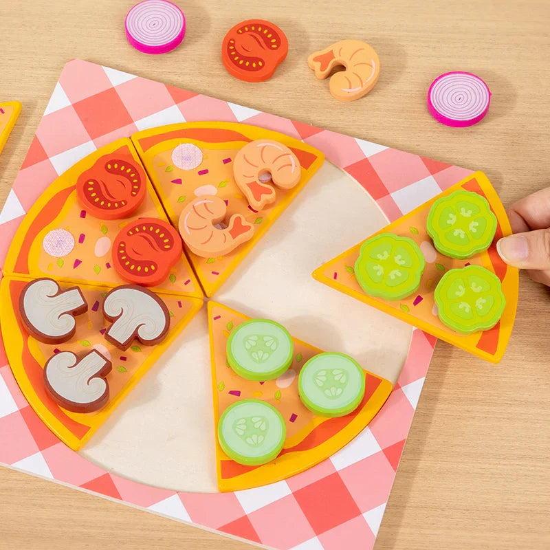 Woods™ - Kreativität und Motorik fördern - Pizza- und Keksset für Kinder