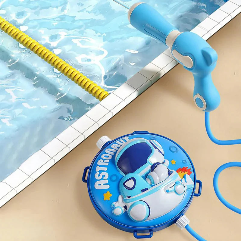 Kids Water Blaster – Verspielt & praktisch – Rucksack mit Wasserpistole