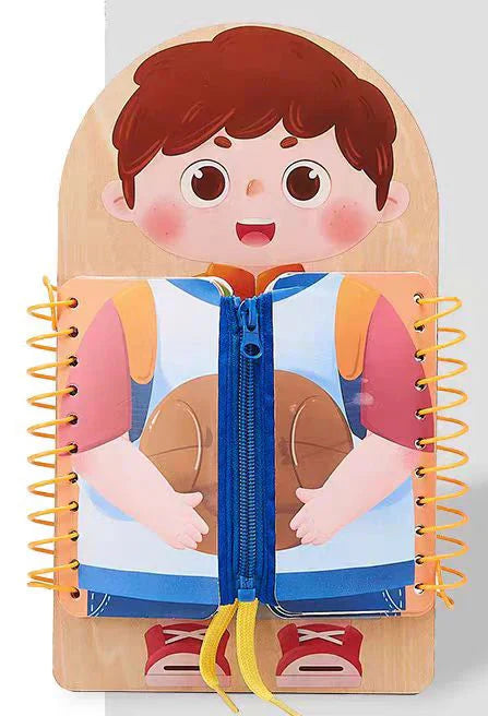 Little Helper™ - Knöpfe & Reißverschlüsse - Aktivitätstafel