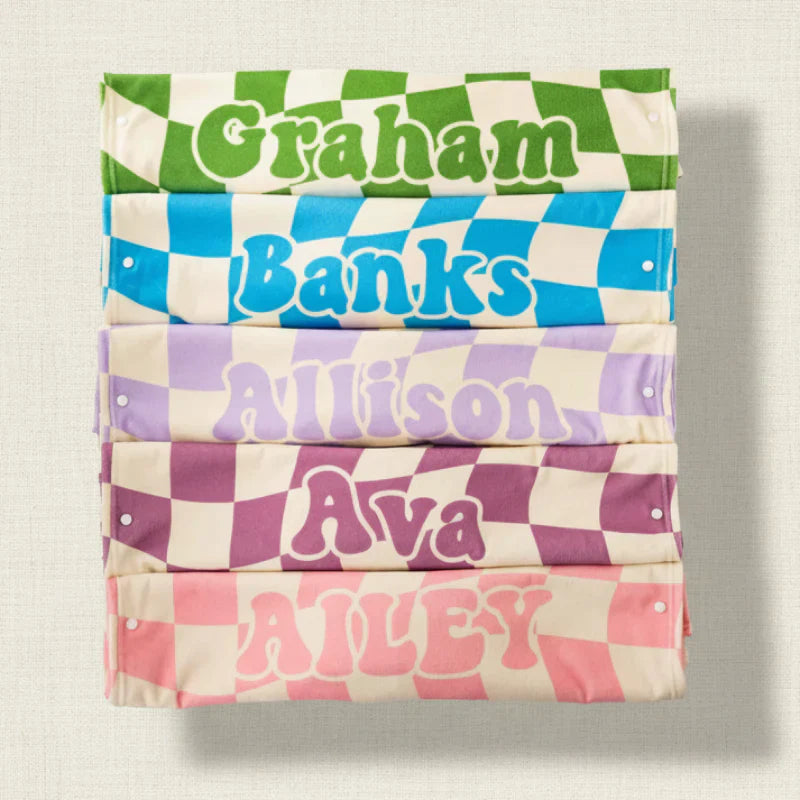 Personalized Hooded Towel – Weich & Einzigartig – Personalisiertes Kinder-Bademantel
