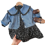 Enchanted Blossom™ - Jeansjacke kombiniert mit Kleid