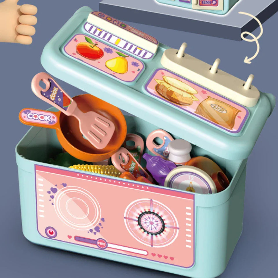Little Kitchen Set™ - Förderung von Kreativität und sozialer Interaktion - Kleines Küchenabenteuer-Set