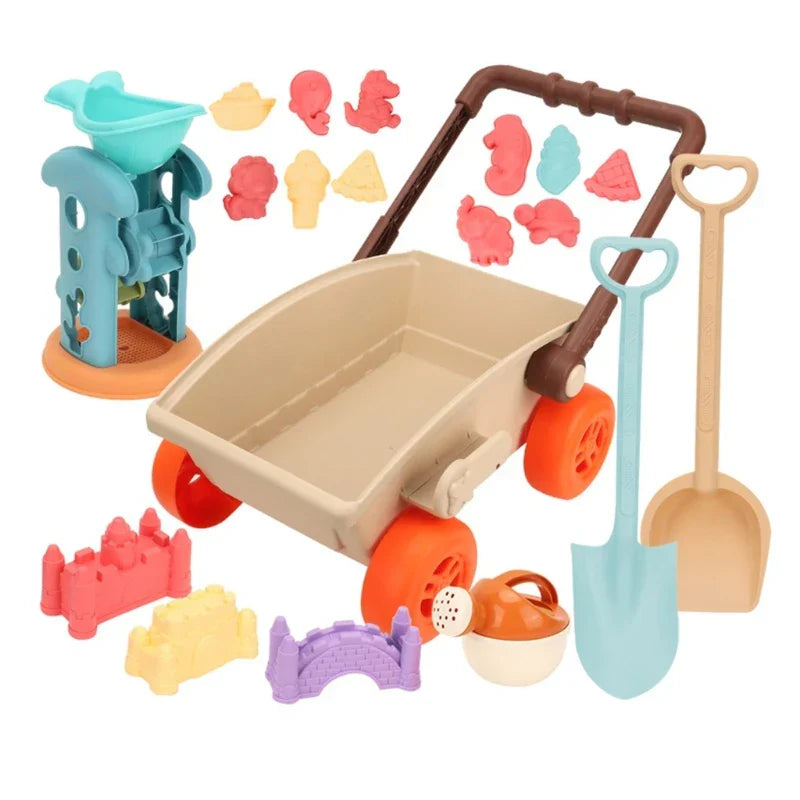 Beach Cart Set™ – Sommerlicher Sandspaß – Strandspielset