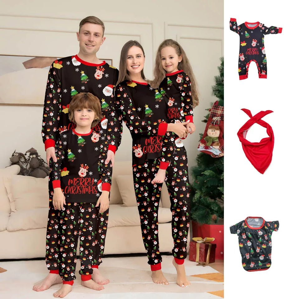 Mini Fashion™ - Für Familie + Haustier - Weihnachtspyjamas