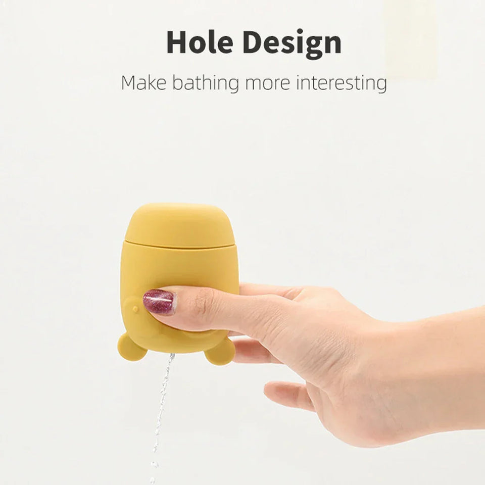 Bath Buddies™ – Niedlicher Spritzspaß – Silikon-Wasserspielzeug