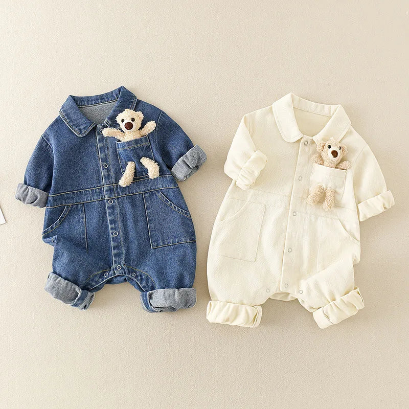 Mini Fashion™ - Bequem und stilvoll - Denim Jumpsuit