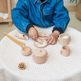 MiniMasterChef – Lehrreich & Unterhaltsam – Spielset „Holzküche“