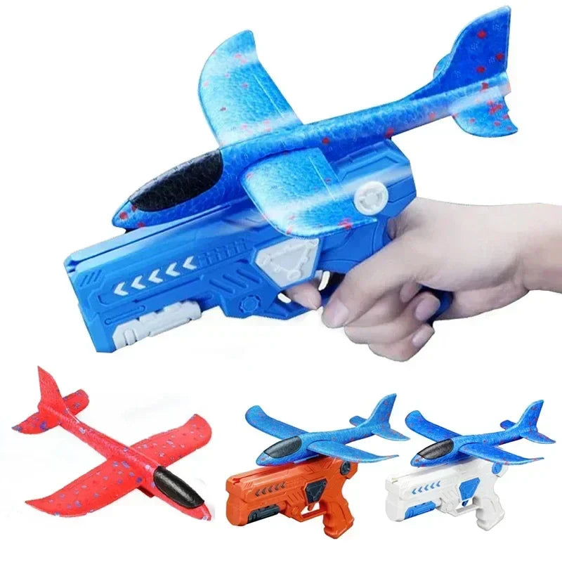 Foam Plane Launcher™ – Fliege es weg – Flugzeug-Shooter