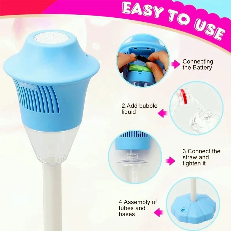 Bubble Breeze™ – Magisch & musikalisch - Seifenblasenlampe