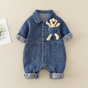 Mini Fashion™ - Bequem und stilvoll - Denim Jumpsuit