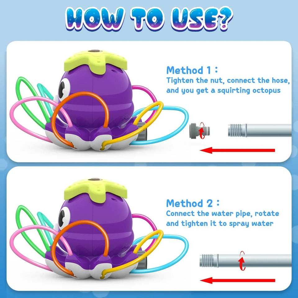 Octopus Sprinkler™ – Splash Fun Octopus - Wassersprühgerät Garten