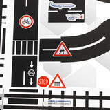 KidoTape – Farbenfroh & praktisch – Verkehrsweg-Aufkleberband-Set