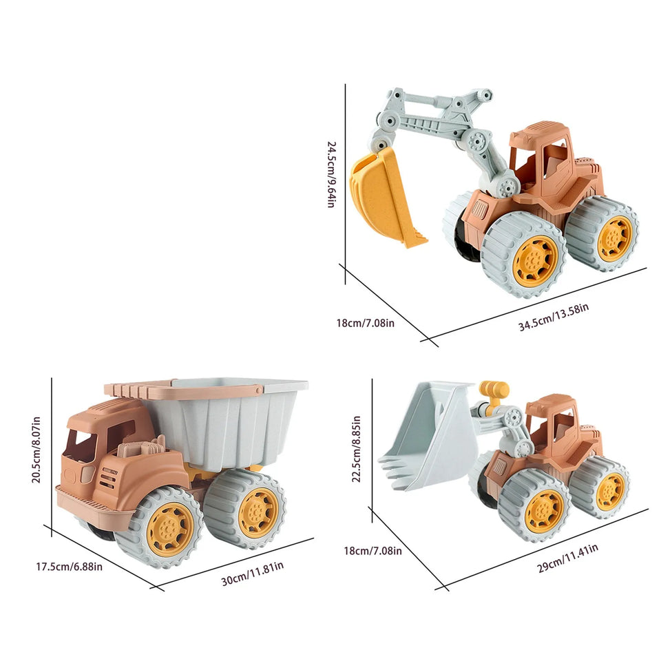 Sand Truck Set™ – Baggerspaß im Freien - Sandkasten - Lastkraftwagen
