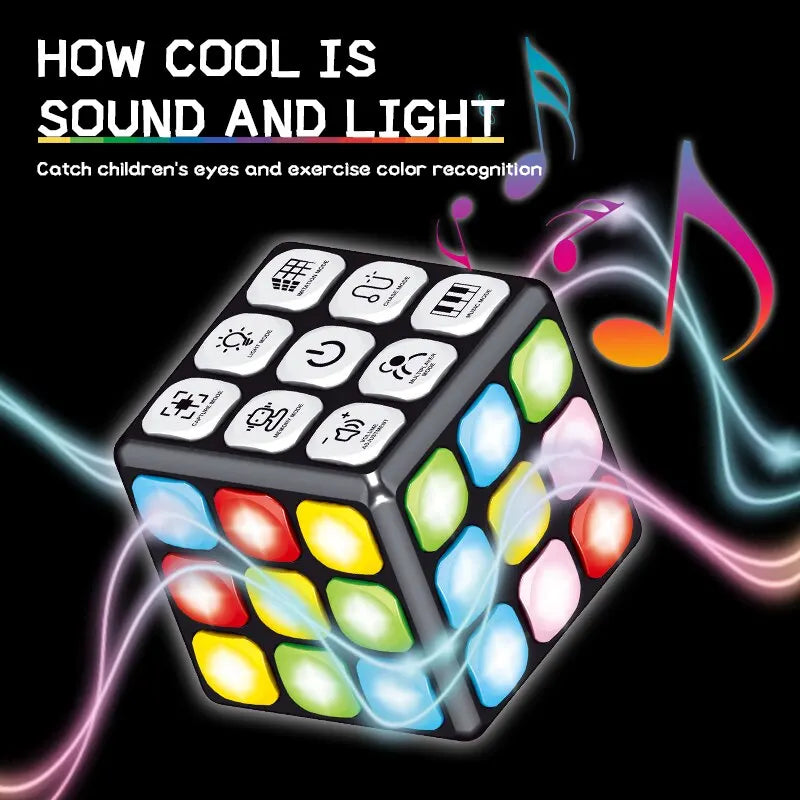 Magic Melody Cube™ - Auffällig, magisch und lehrreich - Pädagogischer Spielwürfel