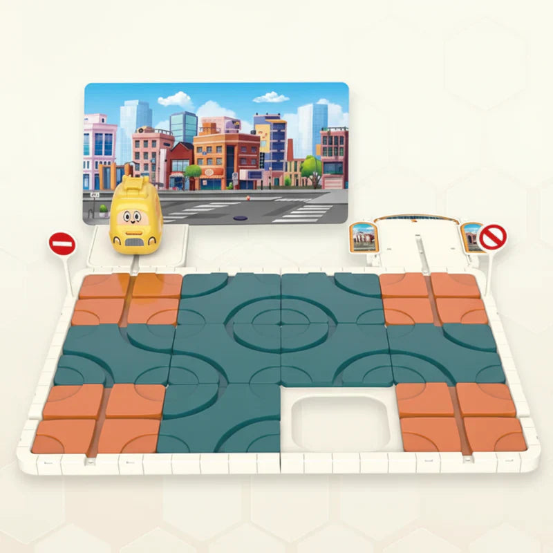 ThinkFun – Logisches Denken & Konzentration – Zug-Puzzlespiel