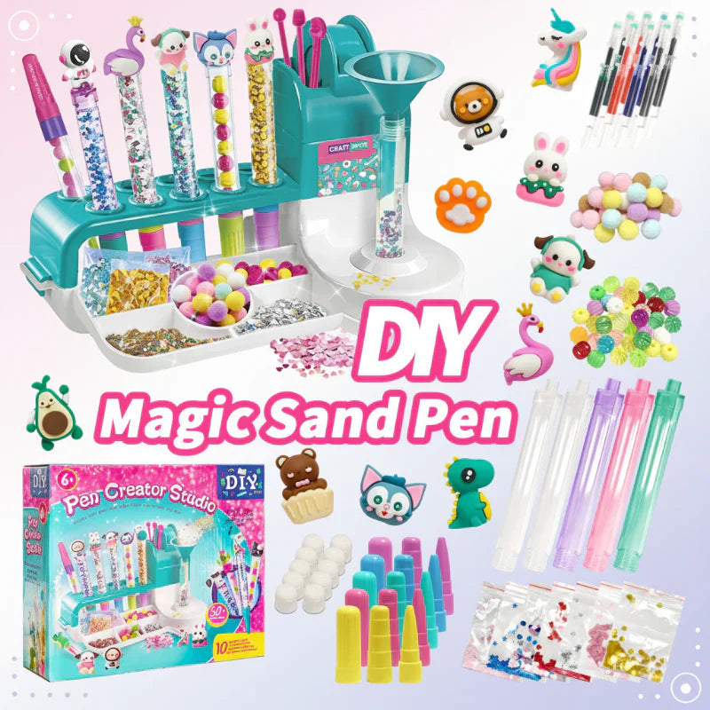 DIY Sand Art Pen – Kreativ & lehrreich – Pen Creator Spielset
