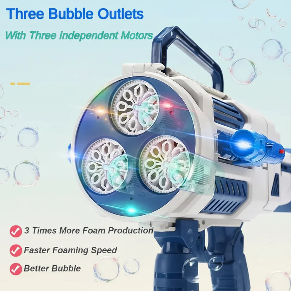 Light Up Bubble Gun – Spielzeug & Musik – Seifenblasenpistole