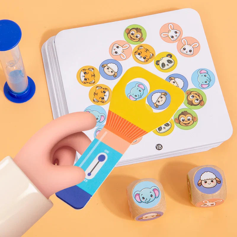 Puzzle Duel™ - Schnell und intelligent - Interaktives Reaktions-Brettspiel