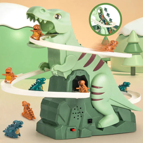 Dino Slide™ – Mini-Achterbahn-Spaß - Dino-Rutsche