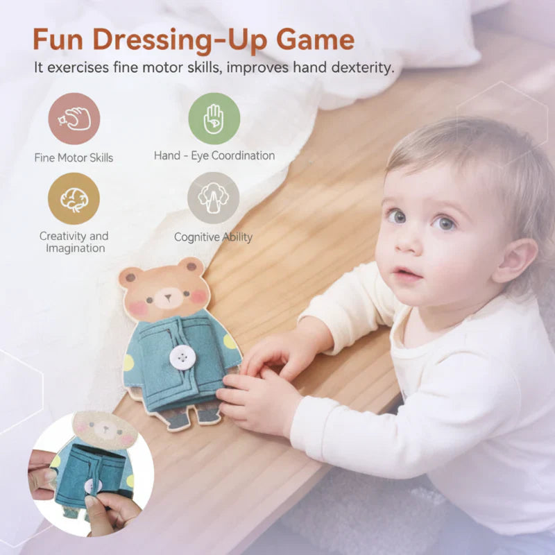 MiniSkills – Montessori & Motorik – Sensorische Lernfähigkeiten Spielzeug