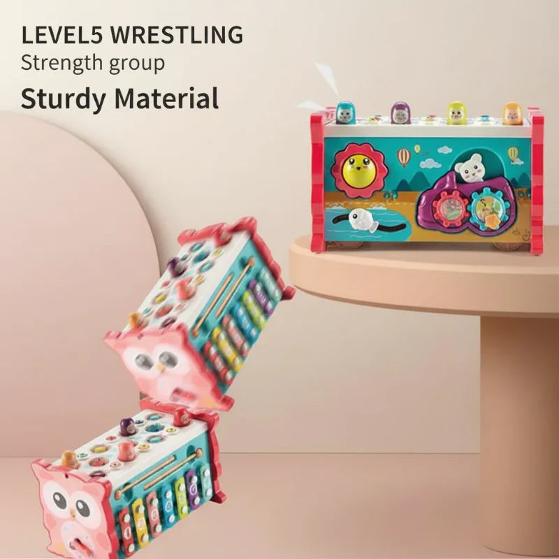 Montessori Hammering Toy – Motorik & Lernen – 8-in-1-Spielset