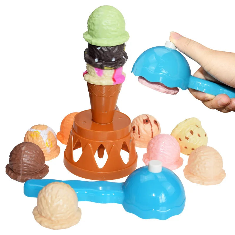 Ice Cream Stack Game™ - Geschmacksbalance - Eiscreme-Stapelspiel