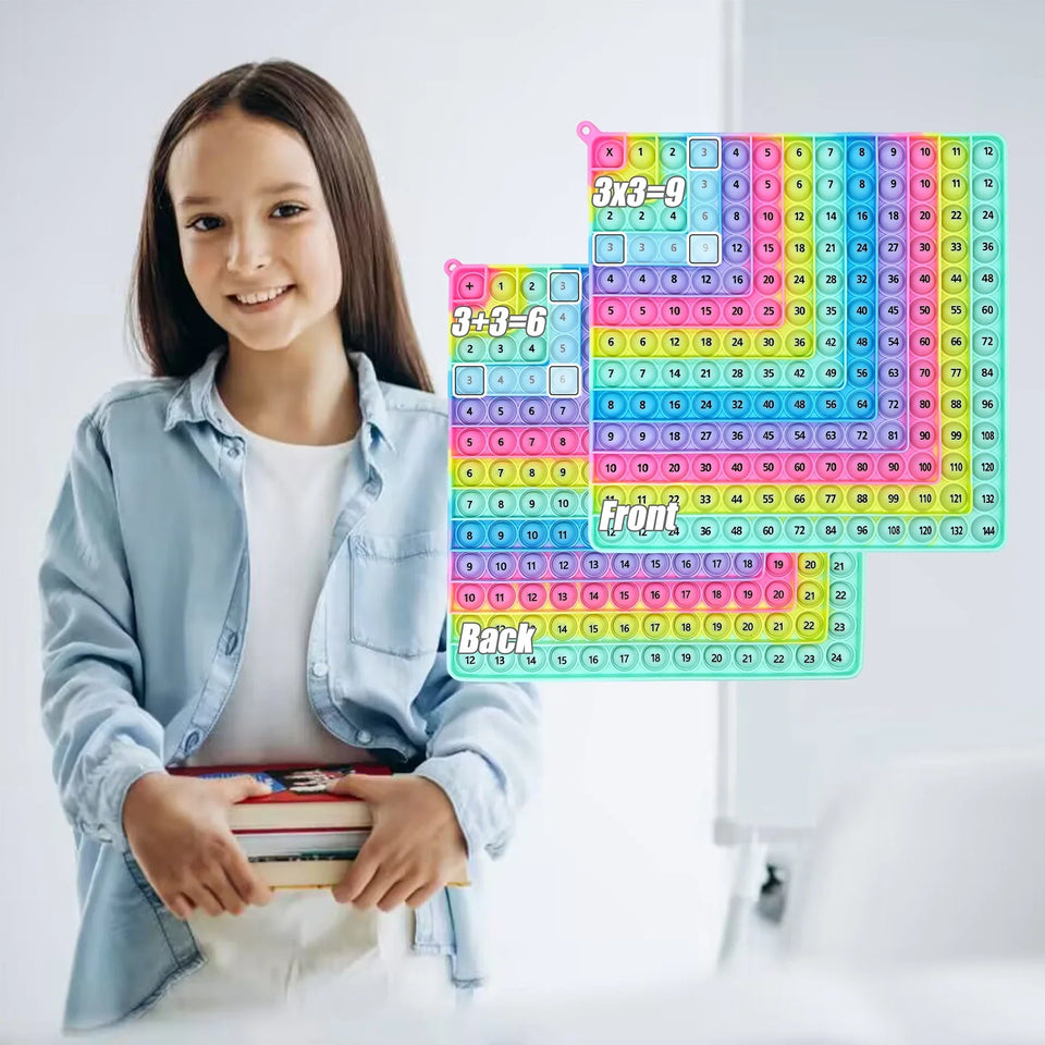 Multicolor Fidget Board™ - Verbesserung der Rechenfertigkeiten - Reken Zappelbrett