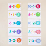 Math Tokens™ - Zählen & Lösen - Arithmetische Karten