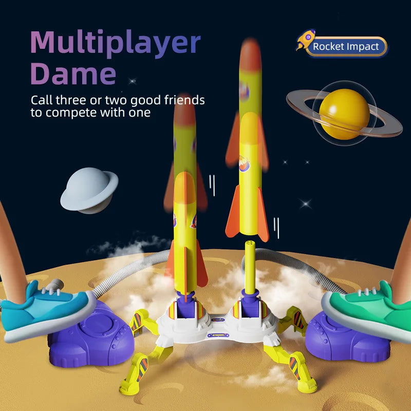 Air Rocket - Sprung & Start - Raketenspielzeug
