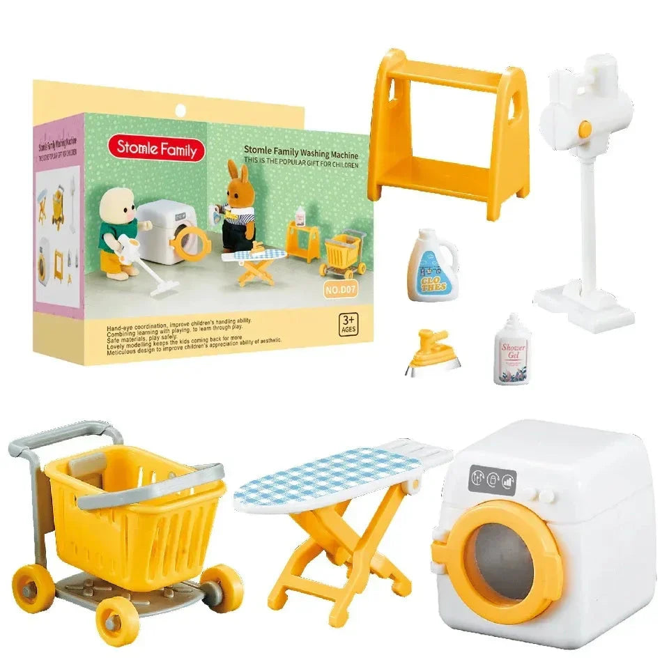 Mini Washing Machine Set™ - Spielend und lehrreich - Mini-Waschmaschinen-Set mit Spielcharakter