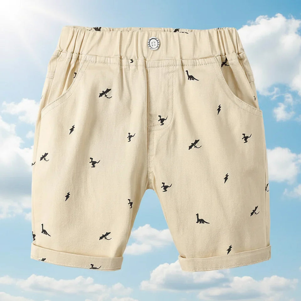 CoolKiddo – Frisch und bequem – Shorts mit Dino-Motiv