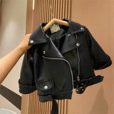 Girls Leather Jacket – Cool & stilvoll – Kinderjacke aus Leder
