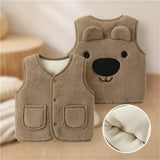Baby Bear Fleece Vest – Warm & Weich – Kinder-Bärenweste