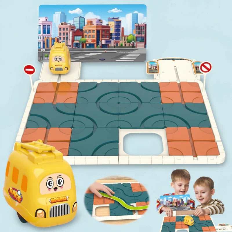 ThinkFun – Logisches Denken & Konzentration – Zug-Puzzlespiel
