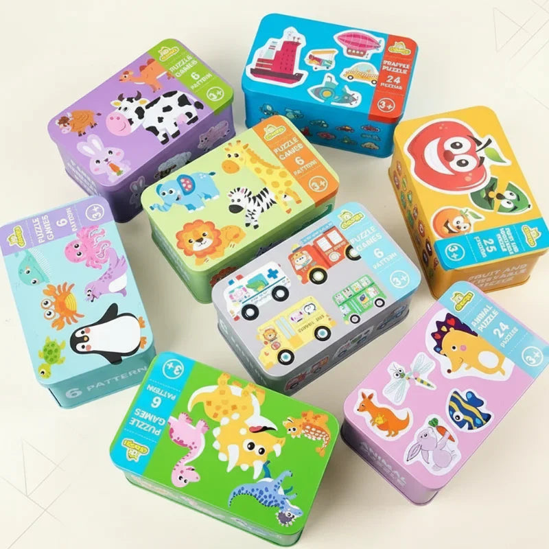 BrainBox – Lernen & Spielen – 3D-Holzpuzzle